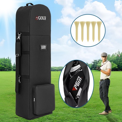 Black padded golf - black,