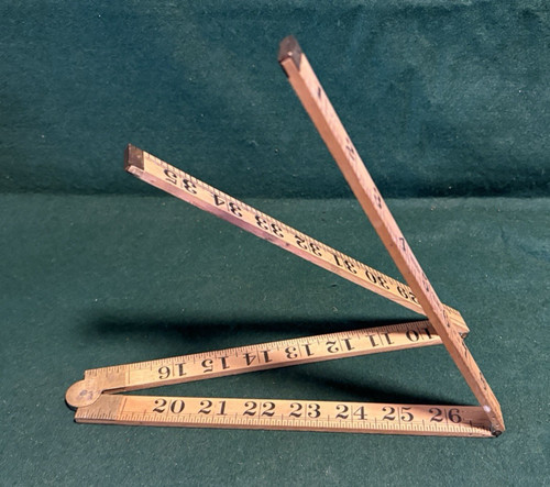 Vintage folding rule - vintage,