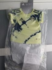 Leeds United Away Baby Kit - 2022/2023 Season - 3-6 Months - *Brand New*