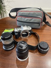 Minolta DYNAX 5 Plus 3 Lenses And Extra Batteries