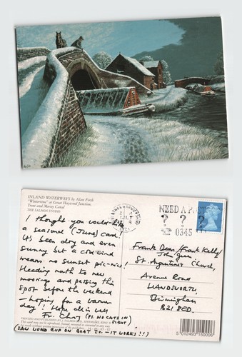 Postcard wintertime at great - postcard,
