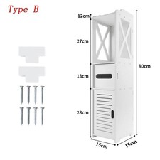 Wooden White Free Standing