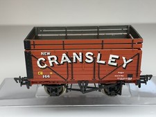 Bachmann 37-179 # 166 - 7 Plank End Door Wagon Coke Rails  ‘New Cransley ’ - NEW
