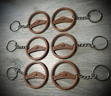 Mk1 Granada Beige/Brown Steering Wheel Keyrings
