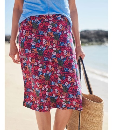 Woolovers jersey line skirt - jersey,