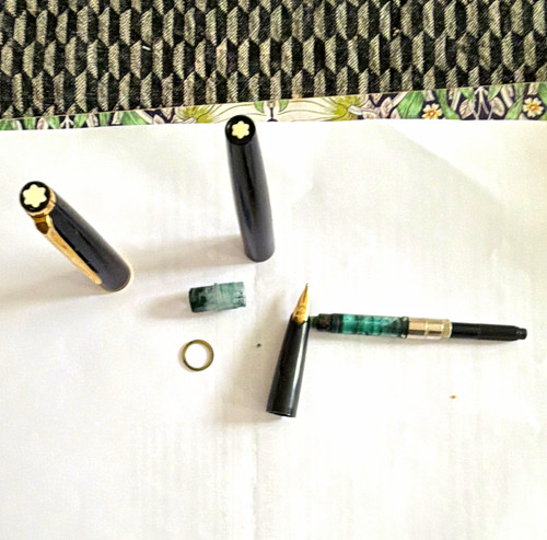 Montblanc fountain pen black - fountain,