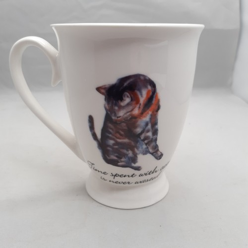 Flame homeware cat footed mug - homeware,
