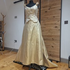 Vintage 1980s Ellis Gold SILK