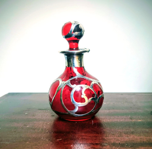 Art noveau perfume bottle - noveau,