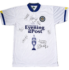 RARE MULTI SIGNED LEEDS UTD