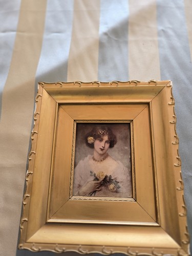 Antique circa 1800s crystoleum - antique,