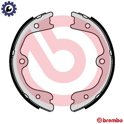 Brake shoe set - brake,