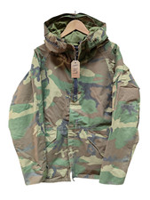 Genuine US Army Woodland Camo ECWCS Parka Jacket Size Medium Regular #769