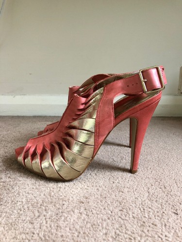 Womens faith leather heeled - leather,