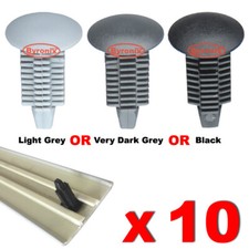 VW T4 T5 TRANSPORTER EXTRA LONG ROOF TRIM STRIP CLIPS REAR LINING CARPET LONGER