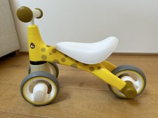 *Collection Only* Toddler Push Along Balance Bike Giraffe Toy 1-2 Years