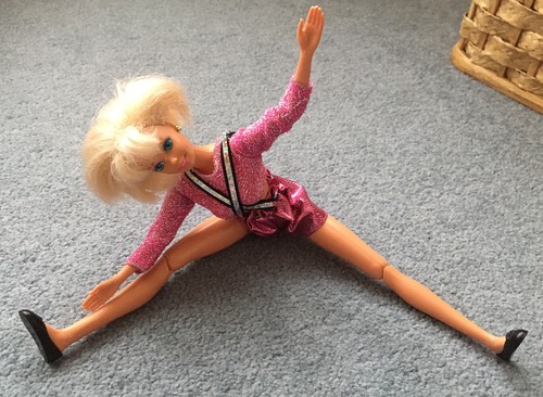 Vintage flexible bendy barbie - flexible,
