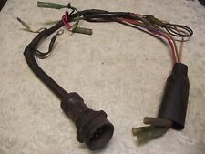 Yamaha outboard motor 7 pin engine end wiring loom 40 HP  later type.  6E9. Used