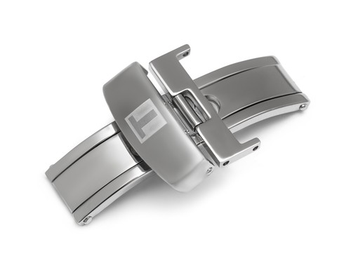 Silver clasp for tissot - silver,