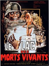 ZOMBIE LAKE B-MOVIE REPRODUCTION ART PRINT A4 A3 A2 A1