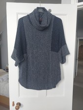 Vintage Joe Brown  Blue & White Jumper 16/18