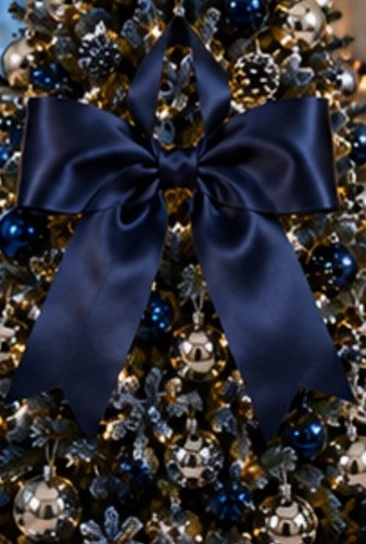 10x navy large christmas - navy,
