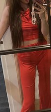 Red piece women set size - red,