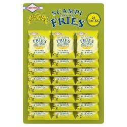 Smiths scampi lemon fries - &,