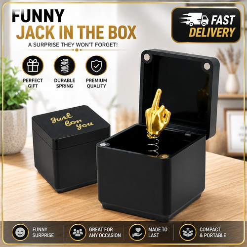 Middle finger box funny - box,