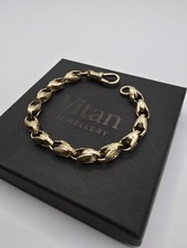 9ct Gold Tulip Patterned