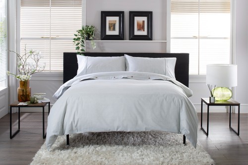 100 cotton gingham duvet - 100%,