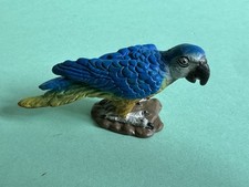 Schleich 14188 Blue Macaw Parrot Ara RARE Retired Pet Bird Animal 2001-2007