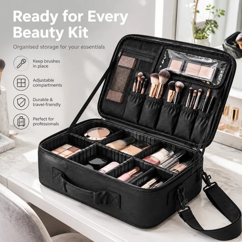 Large capacity make bag - up,