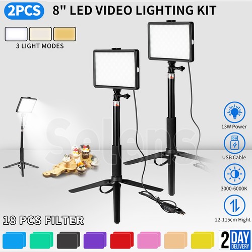 2pcs led video light stand - video,