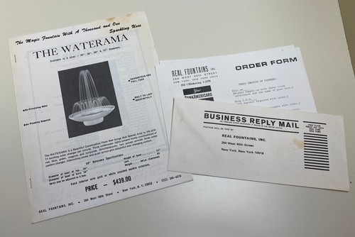 Real fountains inc - fountains, catalog