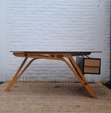 Carlo Molino 'Cavour' Mid Century  Desk by Zanotta