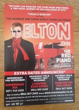 ELTON JOHN The Red Piano UK