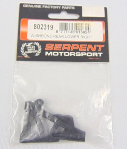 Serpent 802319 arm rear lower - serpent,