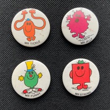 Men character button badges - character,
