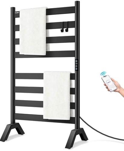 Heated towel rack - heated,