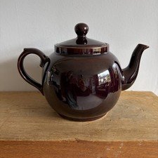 Vintage Price & Kensington Large Brown Betty Teapot Made in England - 2.75 Pints