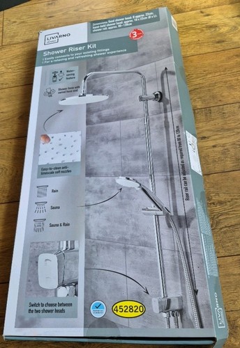 Livarno home chrome shower - home,
