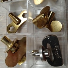 Alarm clock keys butterfly - clock,