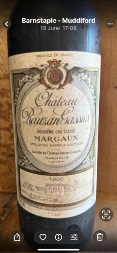 Château rauzan gassies 1996 - chÂteau,