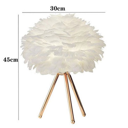 Elegant feather table - 2, lamps