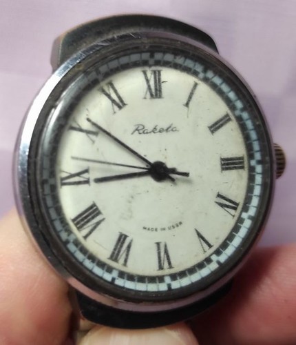 Vintage raketa soviet watch - vintage,
