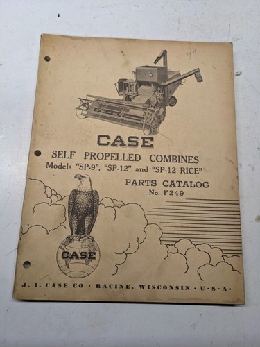 Case manual parts list - manual,