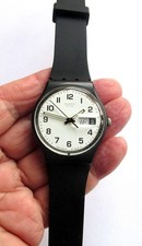 SWATCH WATCH BLACK / WHITE
