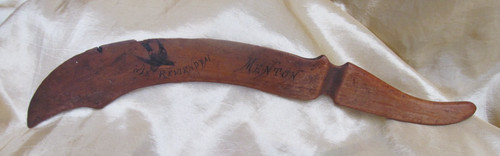 Ww1 trench art letter - ww1,