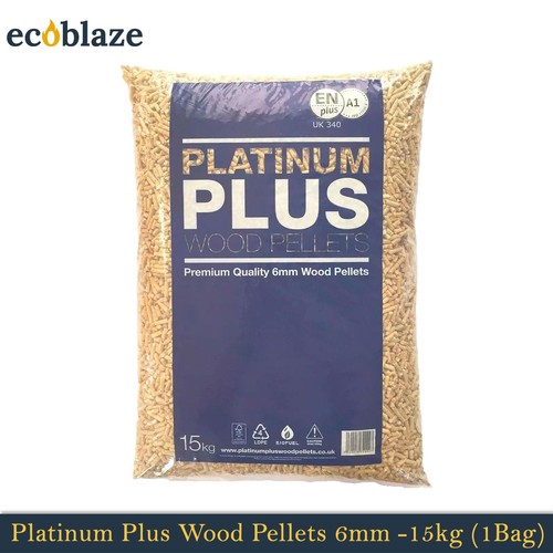 Platinum plus wood pellets - wood, 6mm